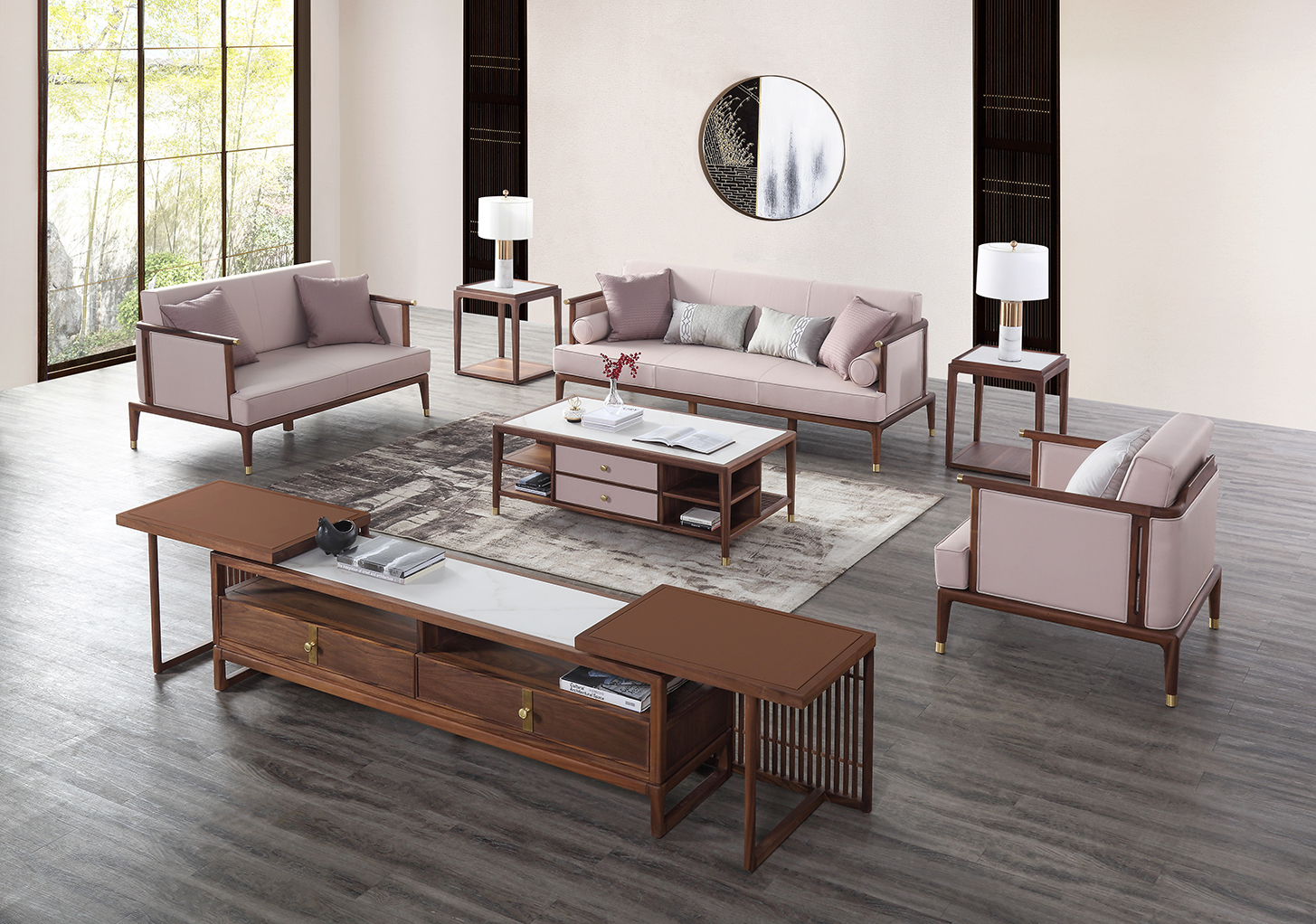 墨道 新中式禅意单人沙发-单人沙发-2021美间(软装设计采购助手)