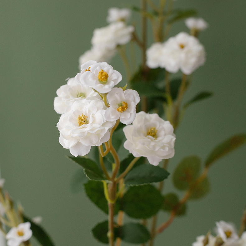 南十字星 现代仿真花ins小蔷薇摆放花艺