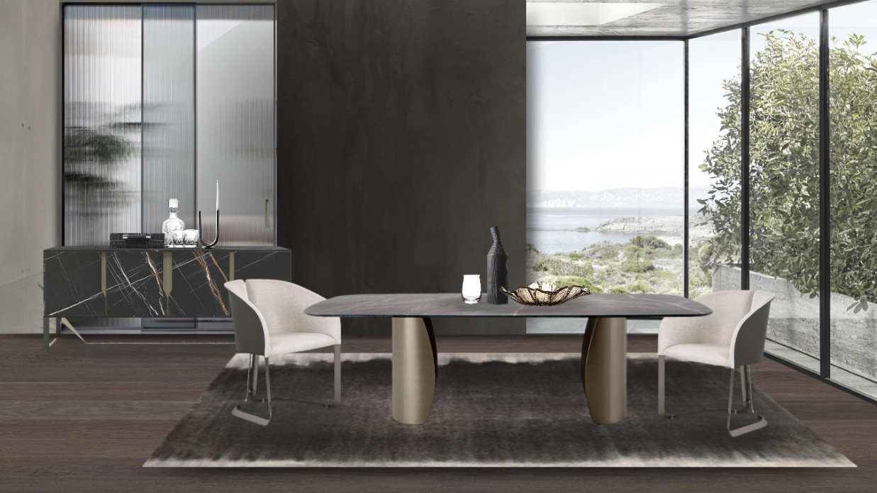 岩板系列-餐厅-美间设计