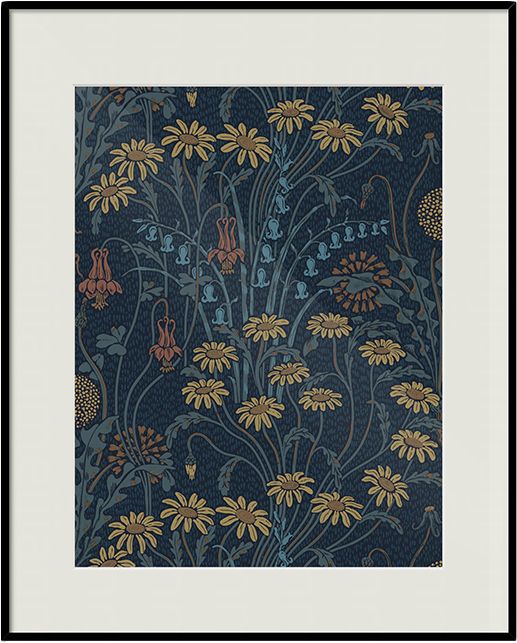 印物所 x v&a 手工印制 经典复刻 沃尔特·克兰版画作品