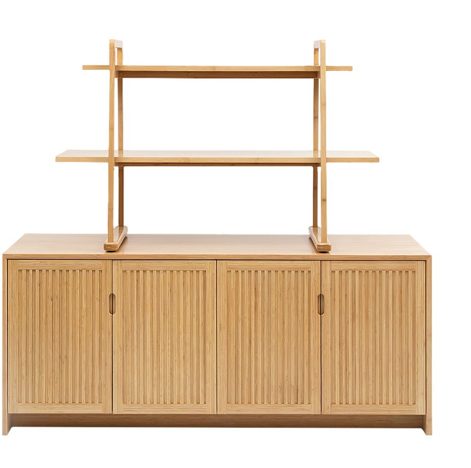 竹老表柜子g13中岛柜楠竹榫卯工艺展柜中式日式陈列柜边柜储物柜