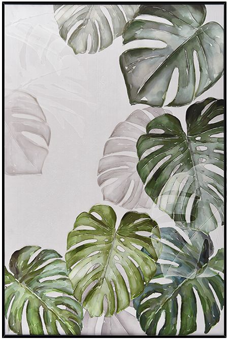 北欧绿植现代简约客厅装饰画走廊玄关挂画餐厅油画卧室背景墙壁画
