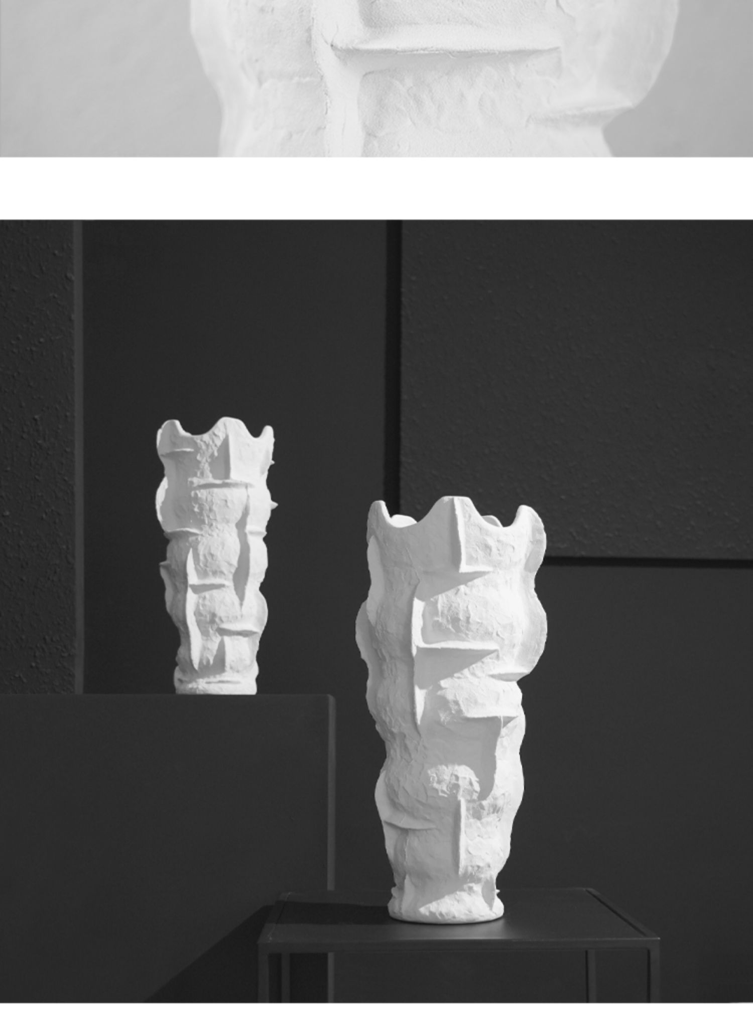 lamome deco 现代白色陶瓷抽象艺术花器-花器-2021美间(软装设计采购