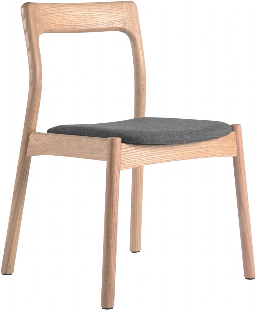 「三米之内」马尔默 餐椅 坐椅 实木 黑胡桃 红橡木 北欧 两把