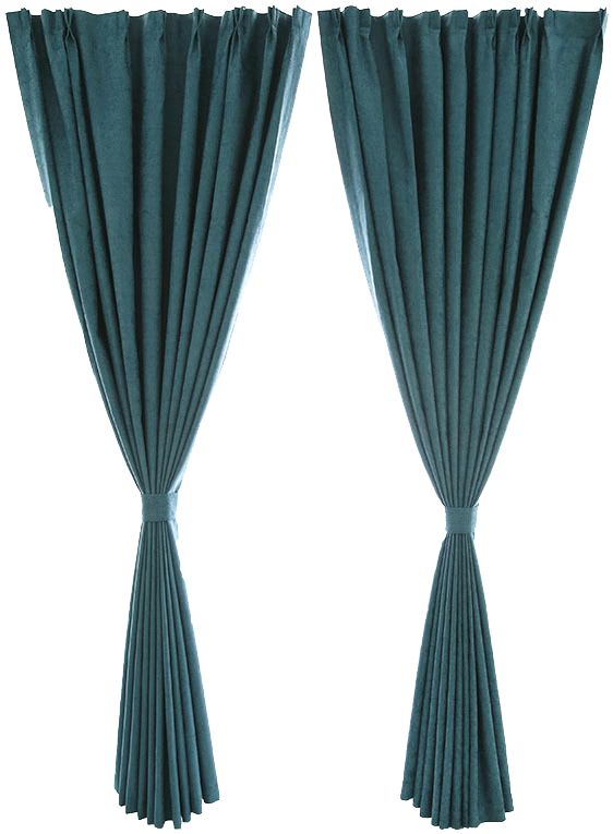 青藤家居 现代客厅卧室全遮光雪尼尔纹理纳米环保定制窗帘