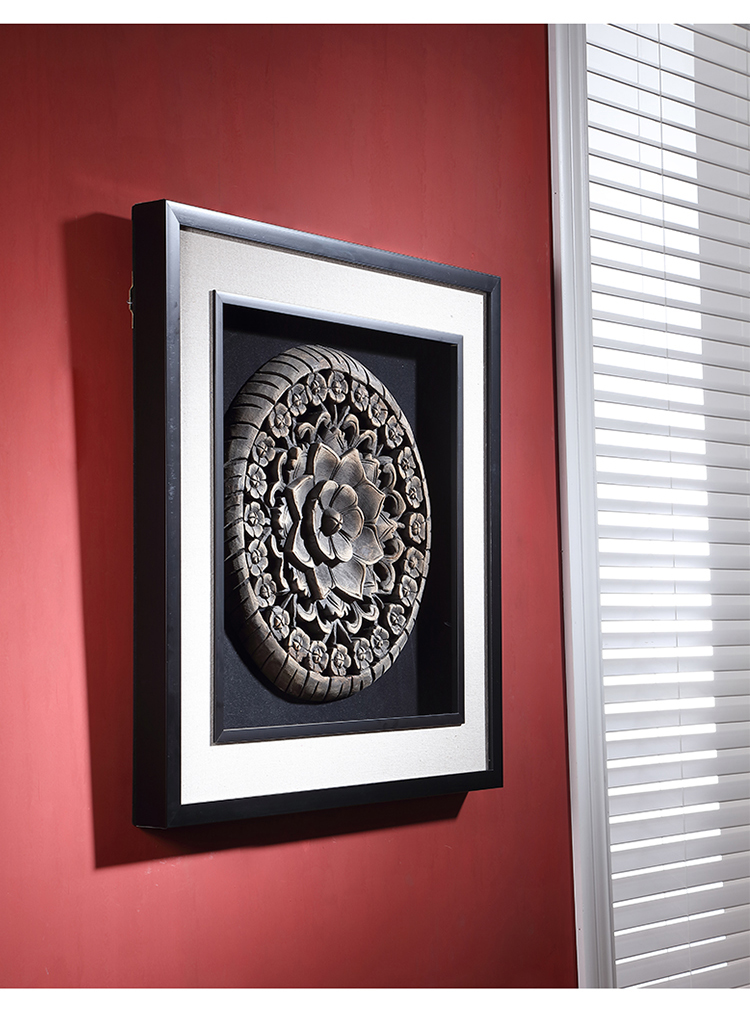 泰域 泰国手工木雕墙壁装饰画