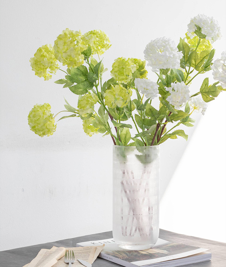 南十字星 现代仿真花小绣球摆放花艺