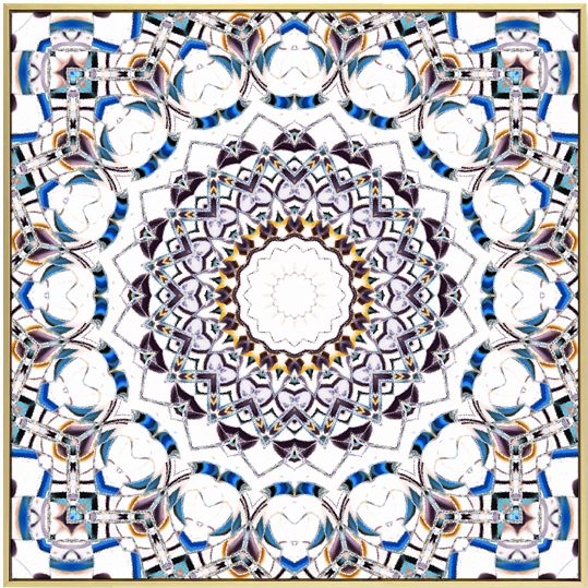 阿拉伯花纹 美式图案玄关装饰画走廊过道挂画客厅背景墙壁画挂画