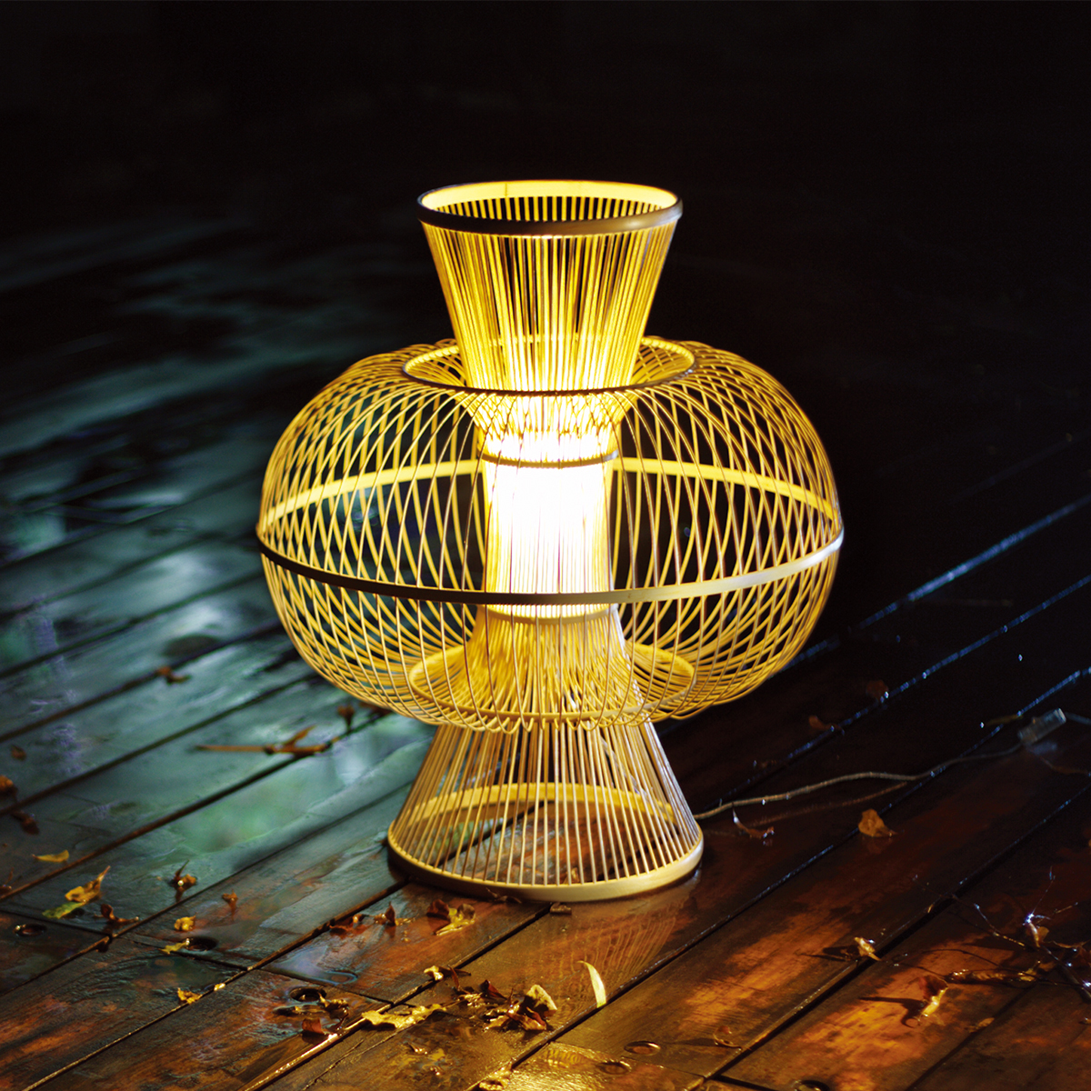 自然家naturebamboo原创设计竹灯具竹之物语新中式台灯 茶室竹灯