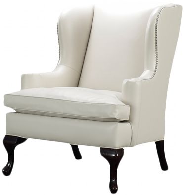 casamila简约现代轻奢美式白色真皮单人位沙发