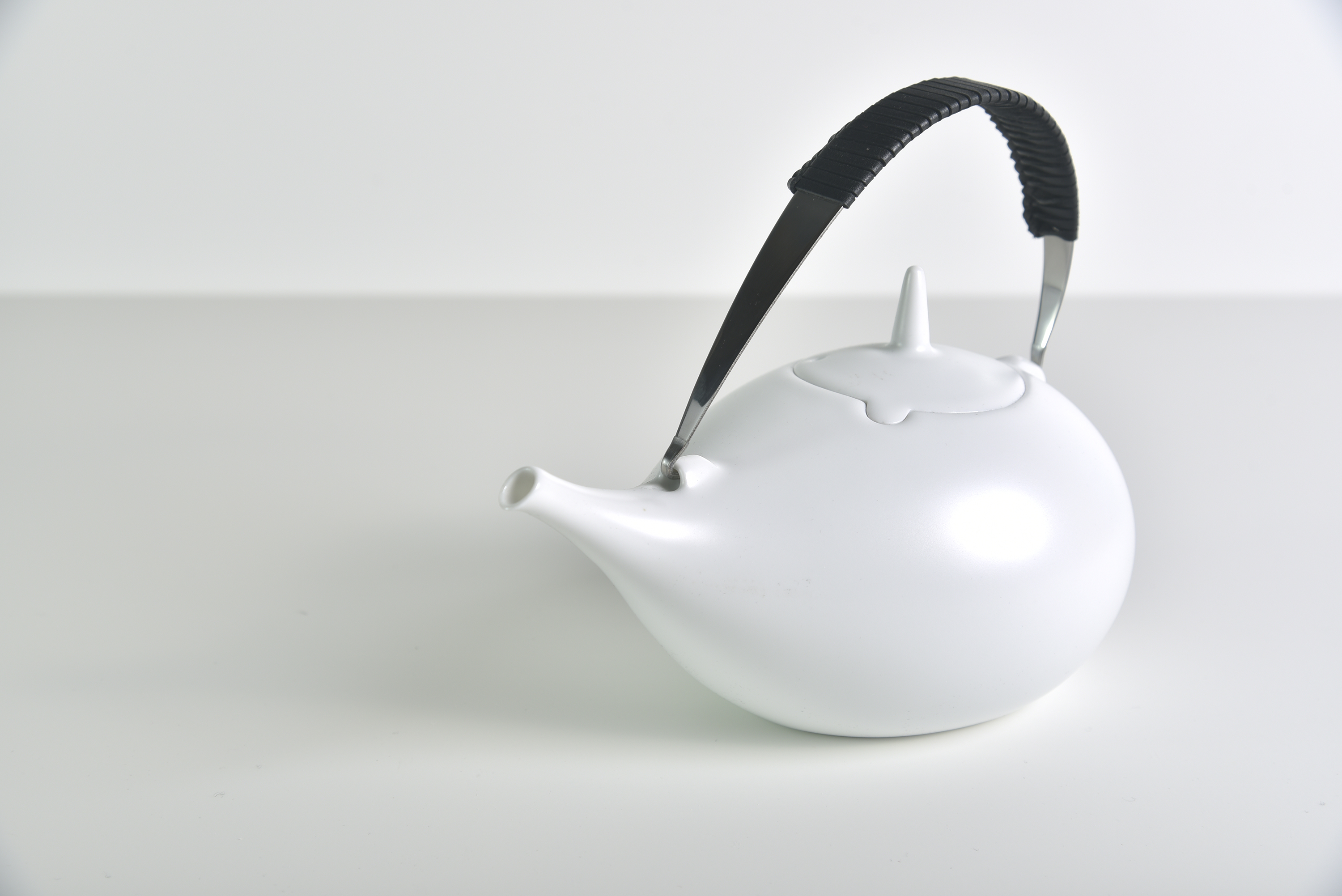 bit by bit ::水滴壶::无光白::中号:: | 原创独立设计茶具套装