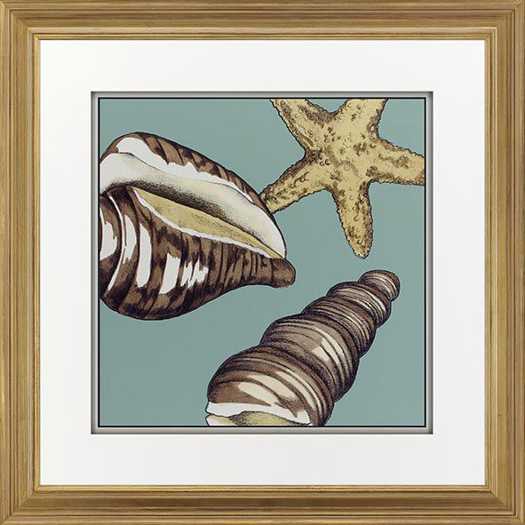 麦田装饰画 厂家 美式地中海海螺贝壳系列 客厅 餐厅 卧室 书房 玄关