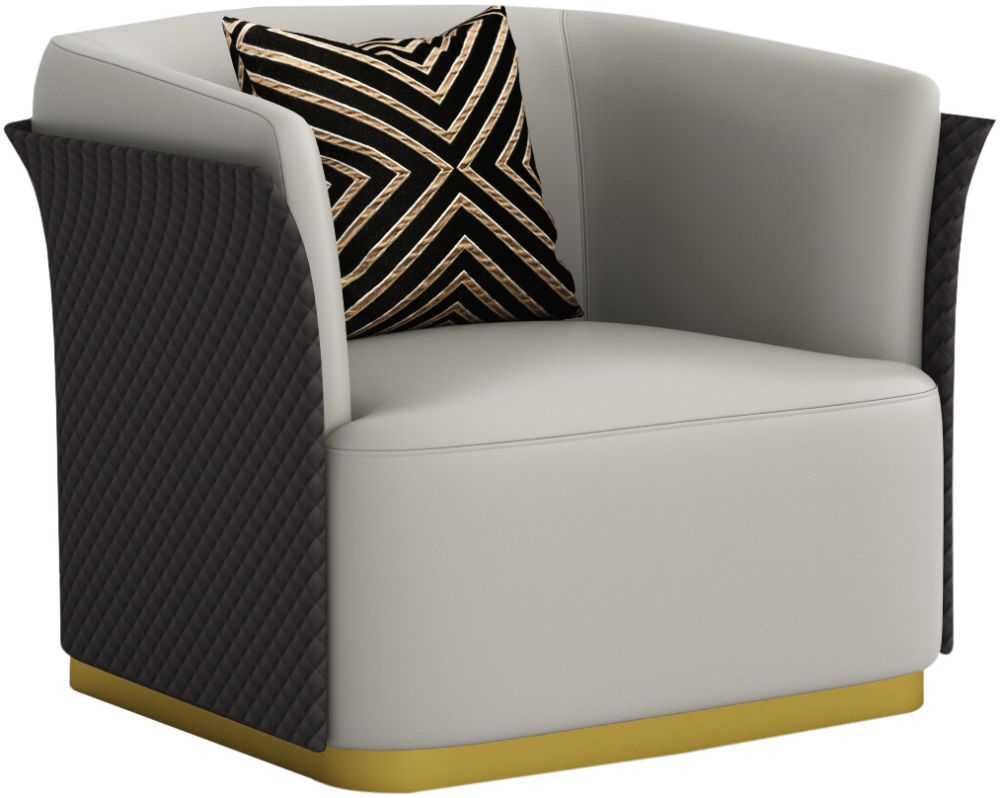 美萃 现代轻奢客厅单人沙发-单人沙发-2021美间(软装设计采购助手)