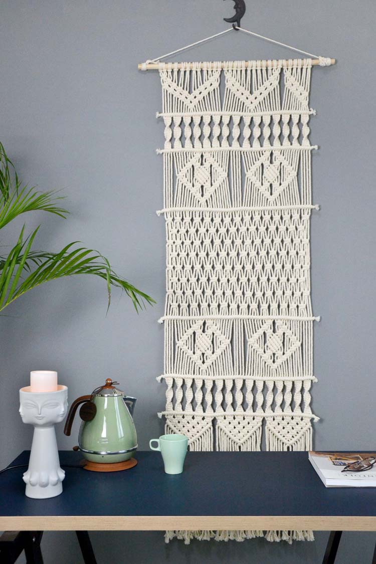 【祝福】 那一挂手工编织挂毯 绳编 墙饰 隔断 窗帘 门帘 定做