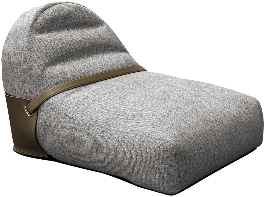 colecion alexandra 现代灰懒人沙发