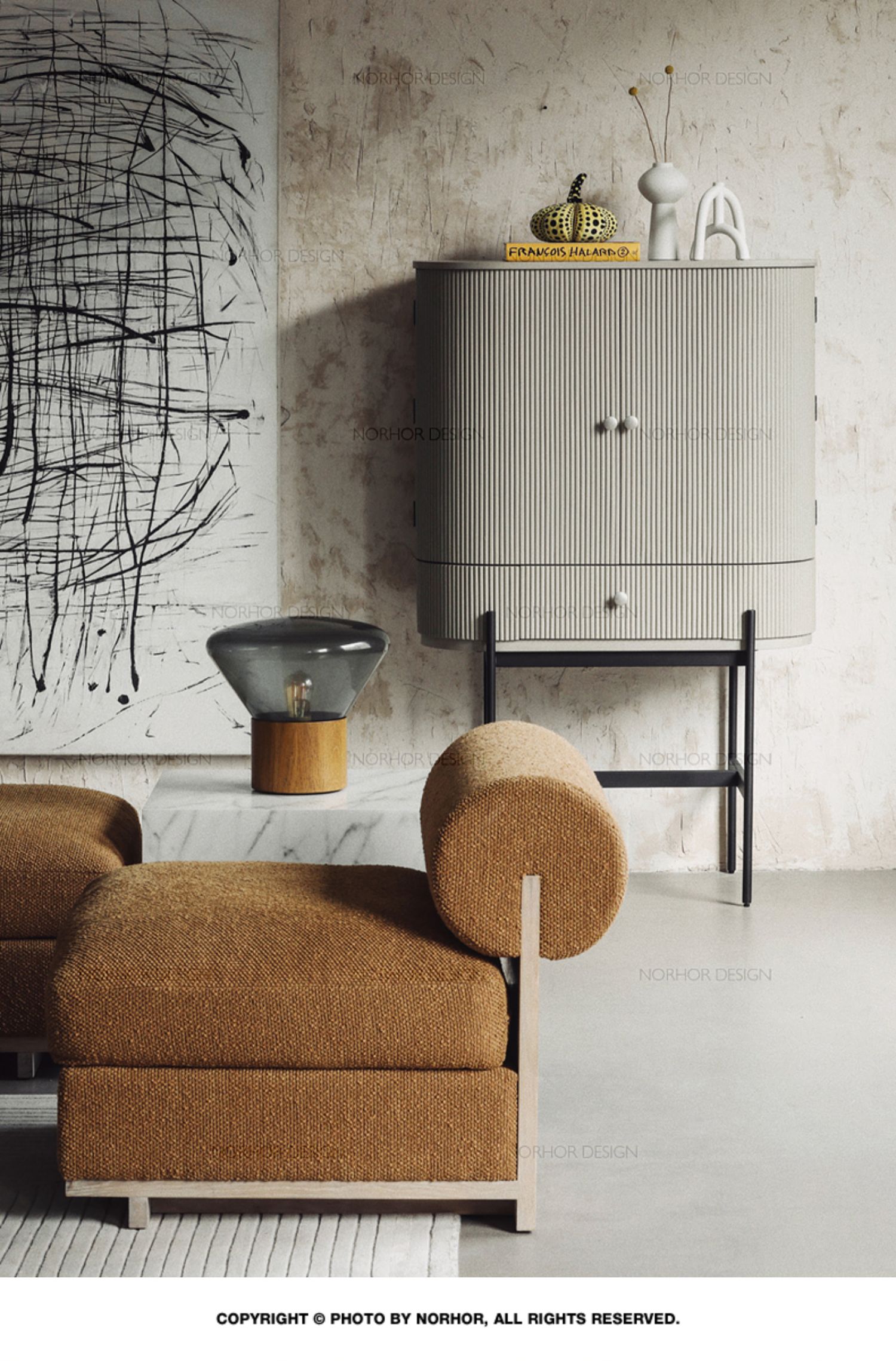 北欧表情 现代桦木双开门酒柜-商品-美间(软装设计采购助手)