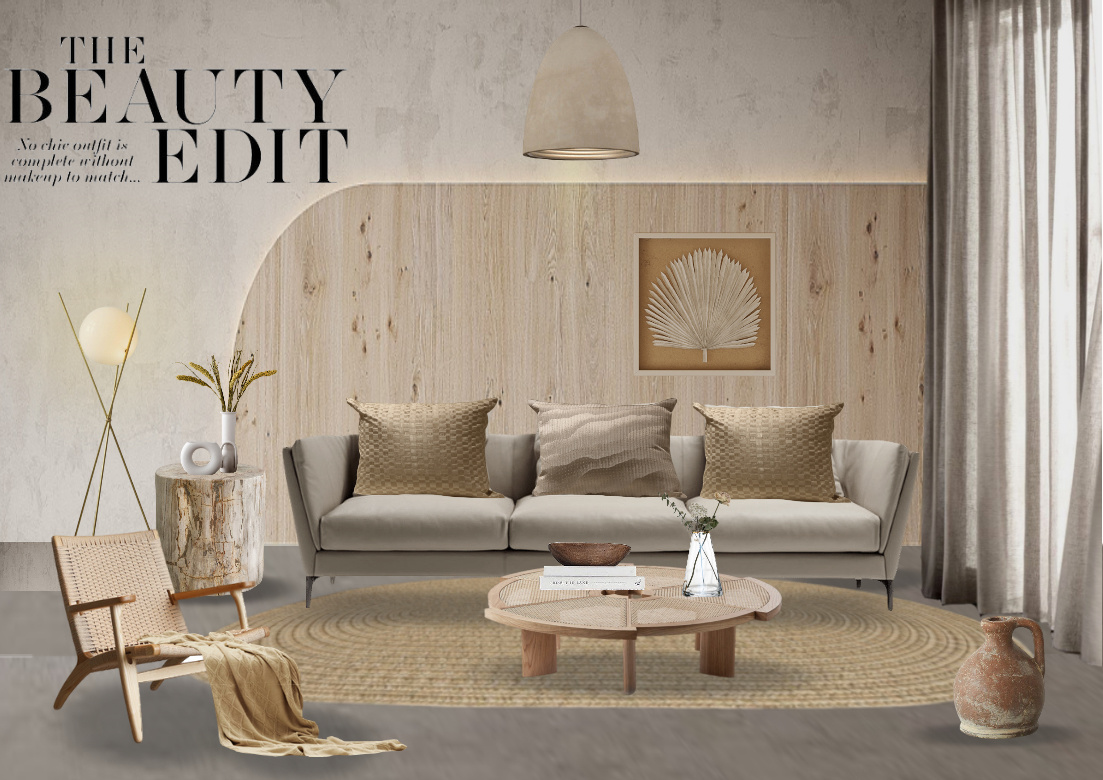 侘寂风客厅-美间设计