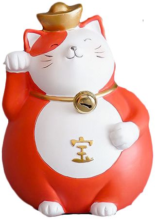 七茉家居 qimo home 现代招财猫可爱客厅摆件-摆件-2021美间(软装设计