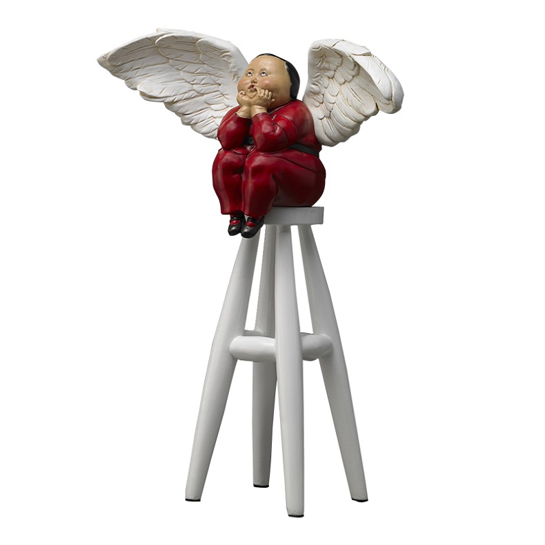 稀奇艺术限量雕塑摆件瞿广慈作品《最天使-坤》配精美礼物盒