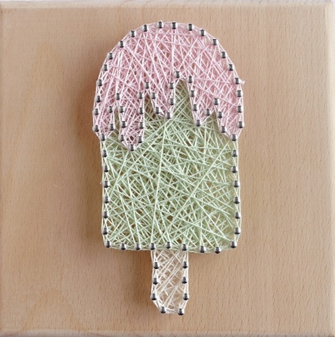 弦丝画创意手工diy钉子画绕线画制作材料包手作鲸鱼摆件减压礼物