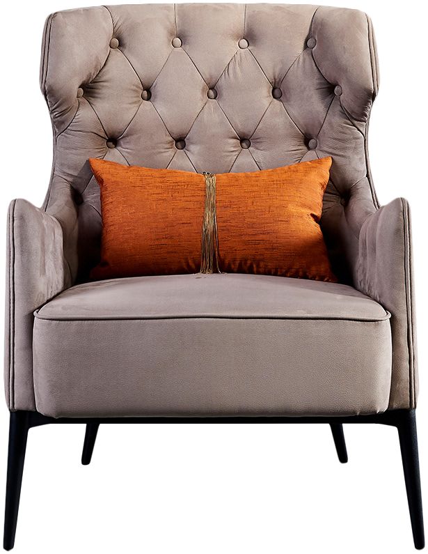 菲尼其 fenichi 北欧风磨砂布大众休闲椅