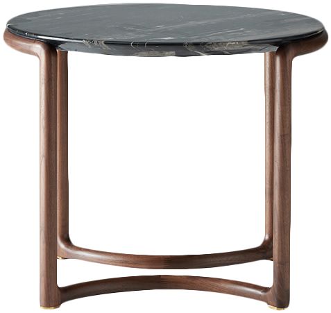 素壳 新中式大理石木质餐厅茶桌