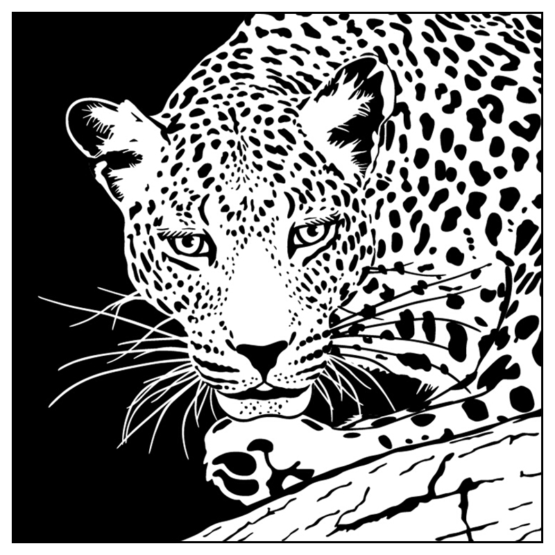 现代简约大象黑白动物北欧客厅创意招财挂画餐厅书房电表箱装饰画