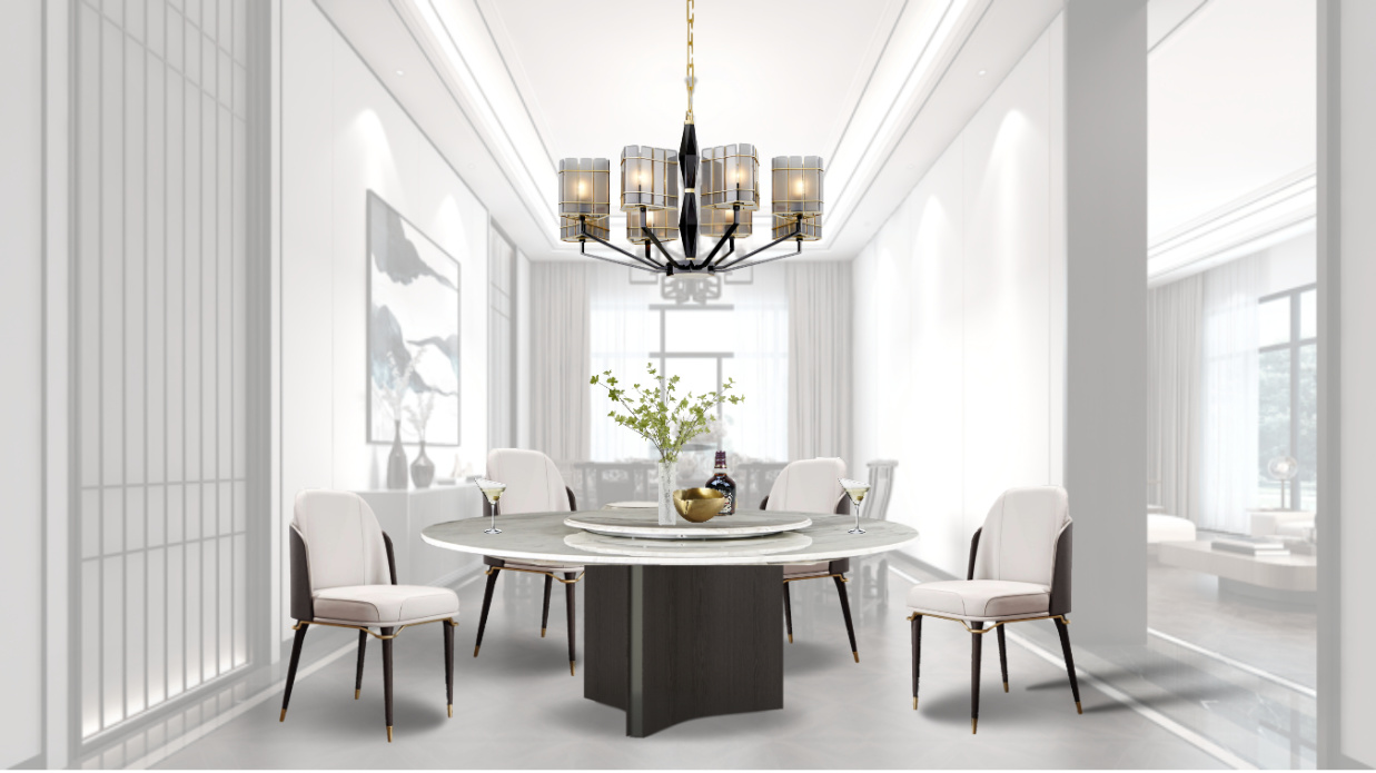 餐厅-再创作】软装方案-现代软装方案-软装搭配方案/2021-美间(软装