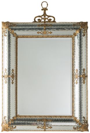 saviofirmino 美式银色镜子