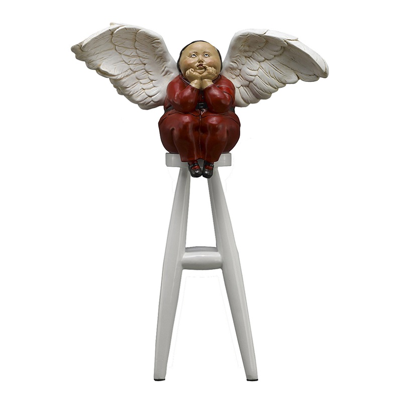 稀奇艺术限量雕塑摆件瞿广慈作品《最天使-坤》配精美礼物盒