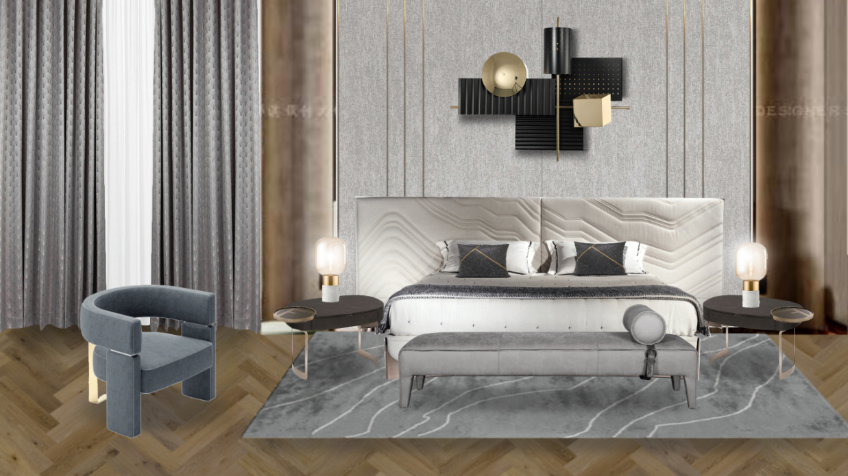 创作】软装方案-现代软装方案-软装搭配方案/2021-美间(软装采购助手)