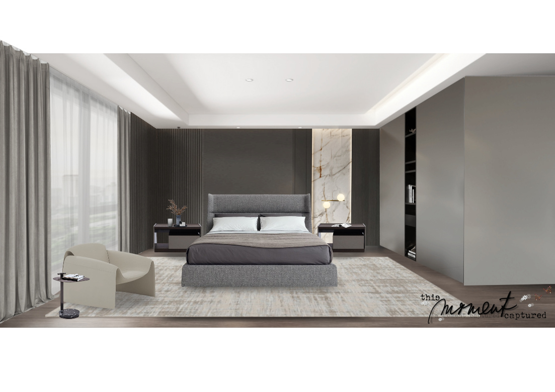 【香开长龙】卧室软装方案-现代卧室软装方案-软装搭配方案/2021-美间