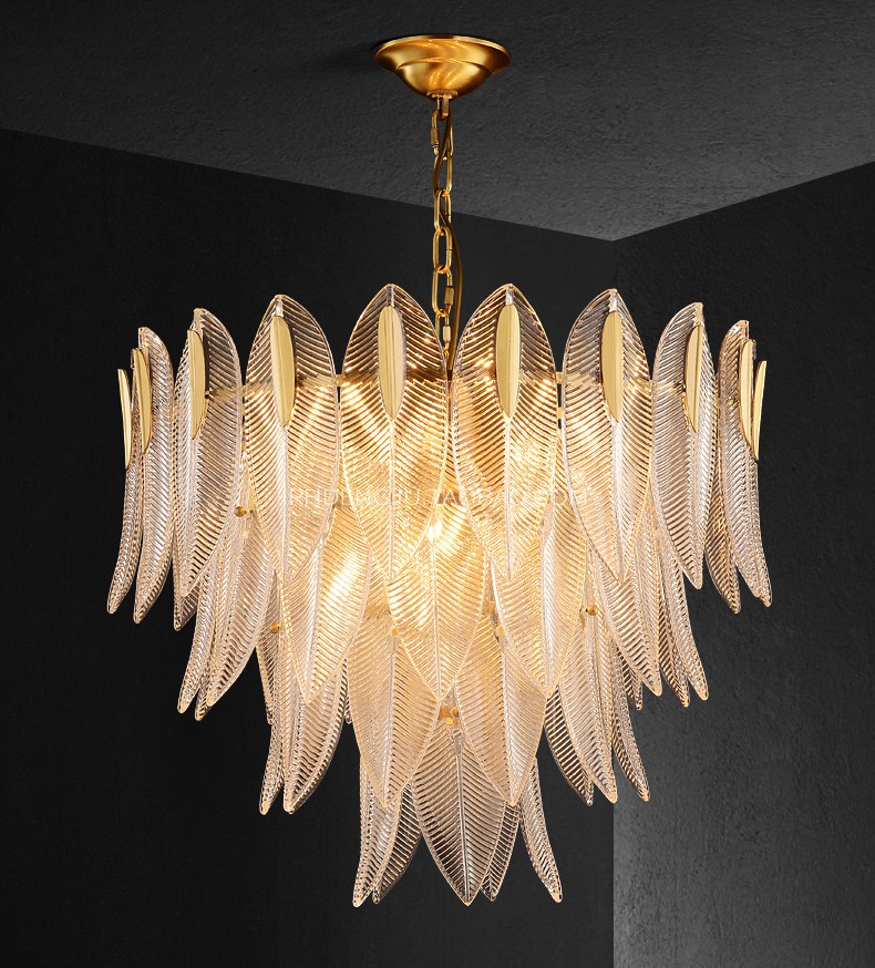 奥美灯饰 现代全铜意大利吊灯