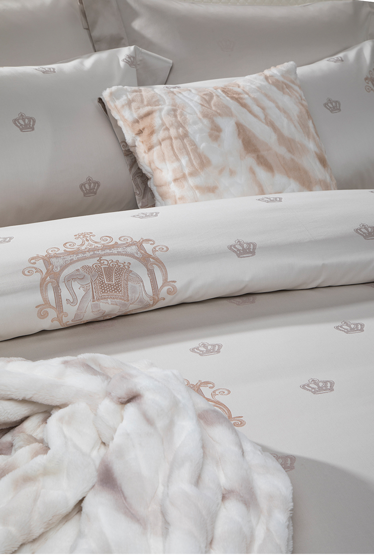 奢华160支埃及长绒棉四件套 高档全纯棉欧式家纺别墅被套床上用品