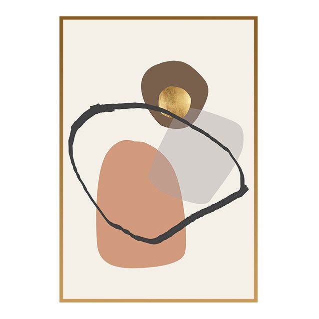 吉鸥 现代客厅极简几何三联装饰沙发背景墙轻奢餐厅现代创意