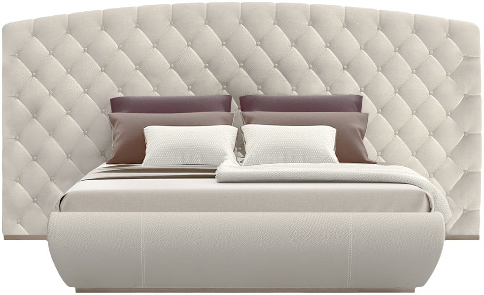 蓝尚 美式轻奢卧室白蜡木双人床