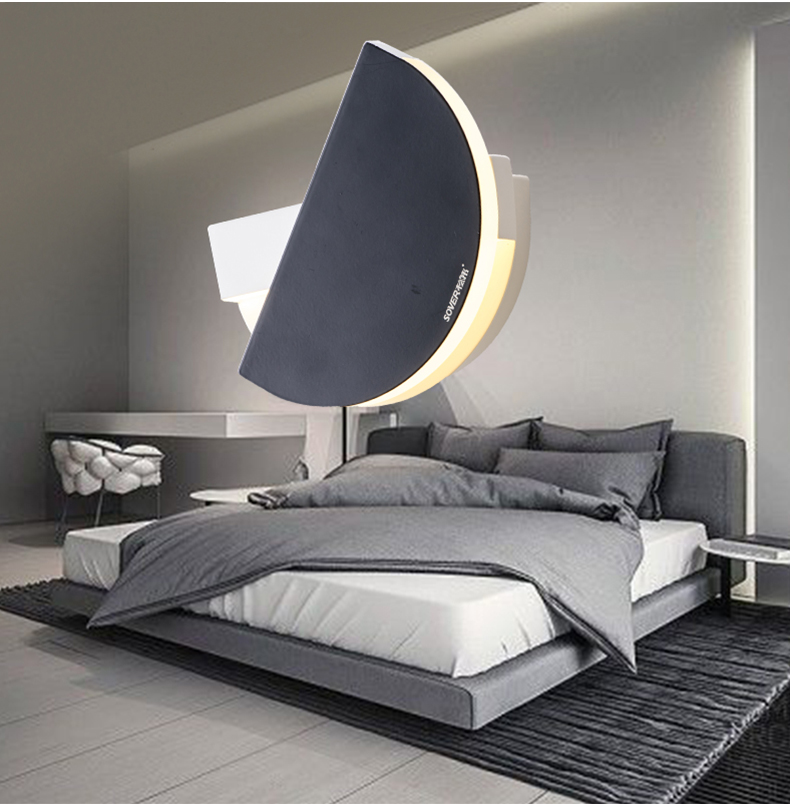 松伟灯饰 现代装饰外墙楼梯间走廊过道阳台玄关创意壁灯