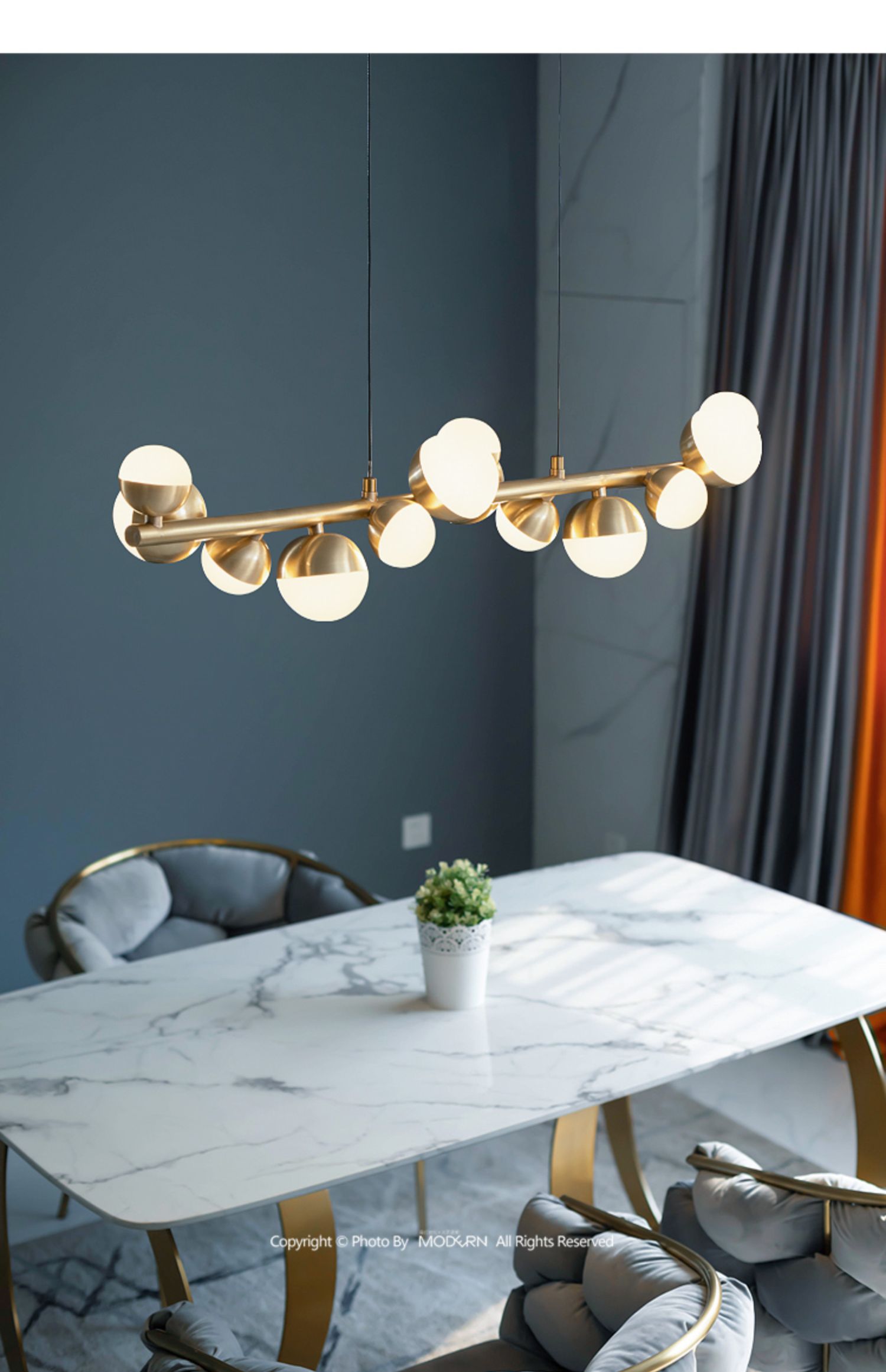 摩灯时代 光艺造家 modern 现代全铜创意个性吧台设计师餐厅客厅卧室