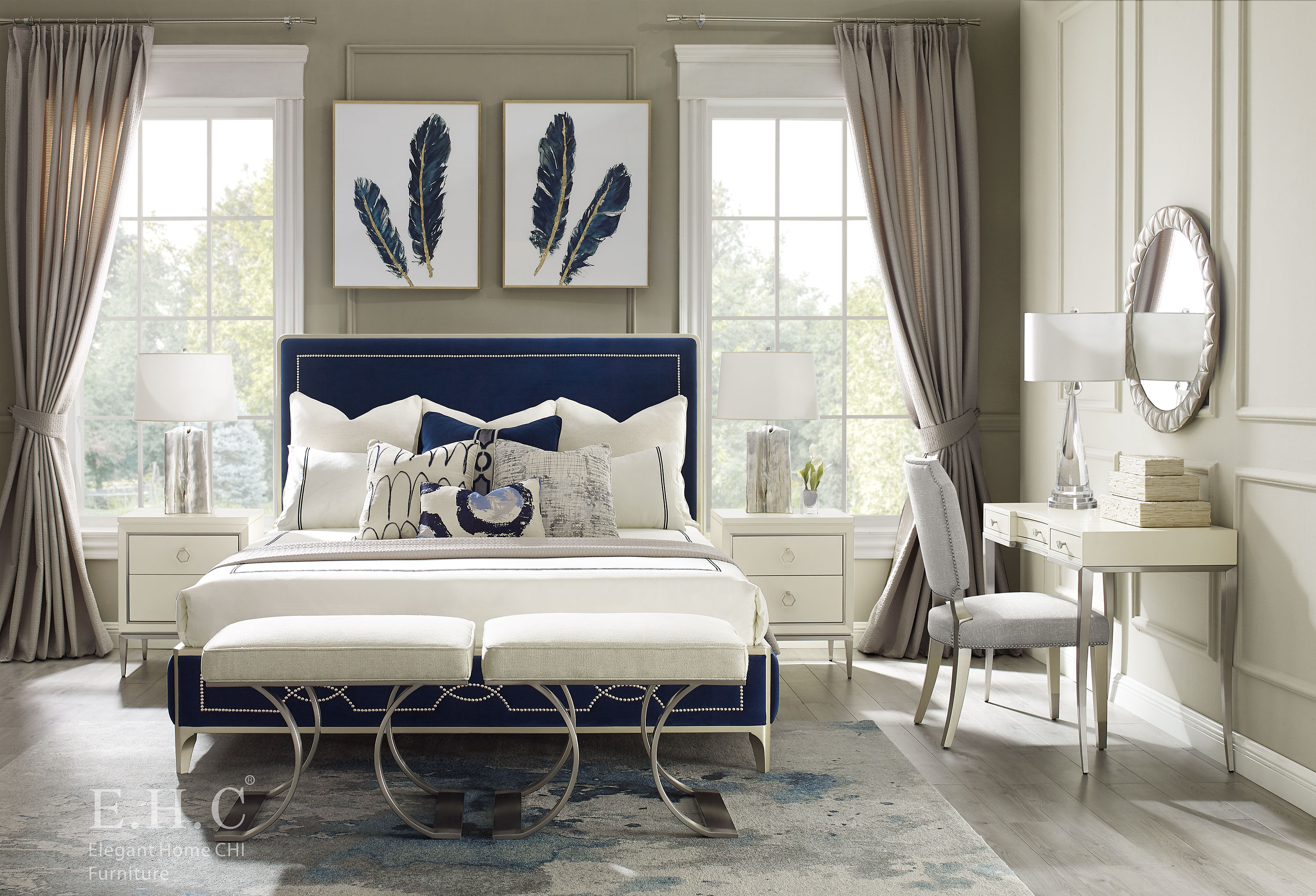 h.c 现代轻奢卧室梳妆台-商品-美间(软装设计采购助手)