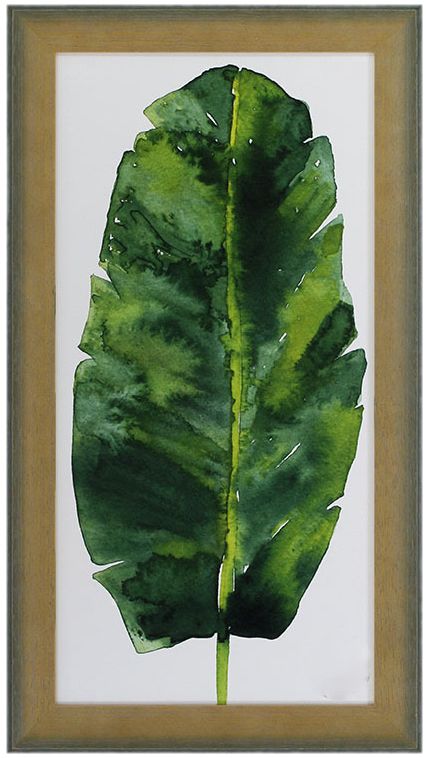 麦田2016原创设计绿植芭蕉叶简约自然风装饰画