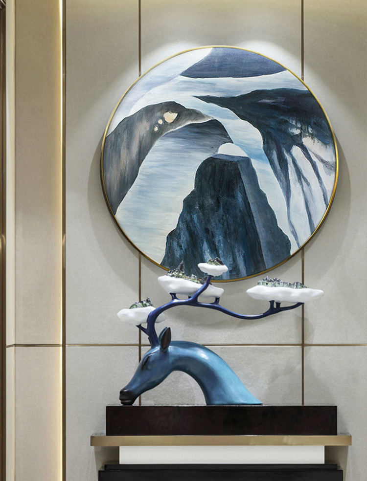 艺林书境 现代简约挂画 手绘系列