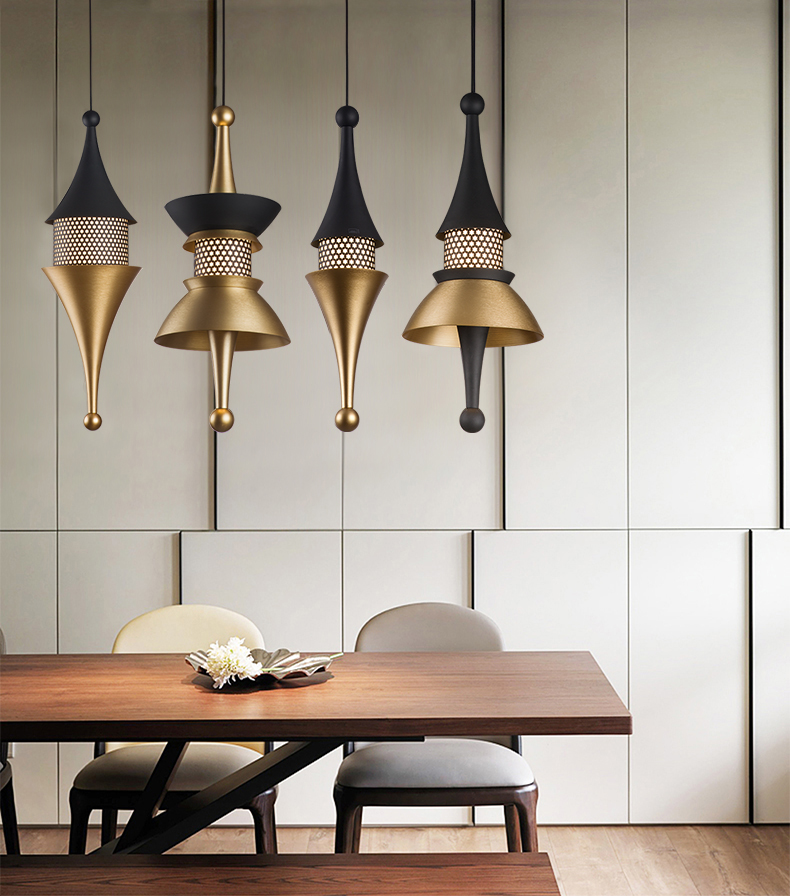 新特丽复古吊灯古堡风格文艺灯led长餐桌客厅创意个性特色吊灯具