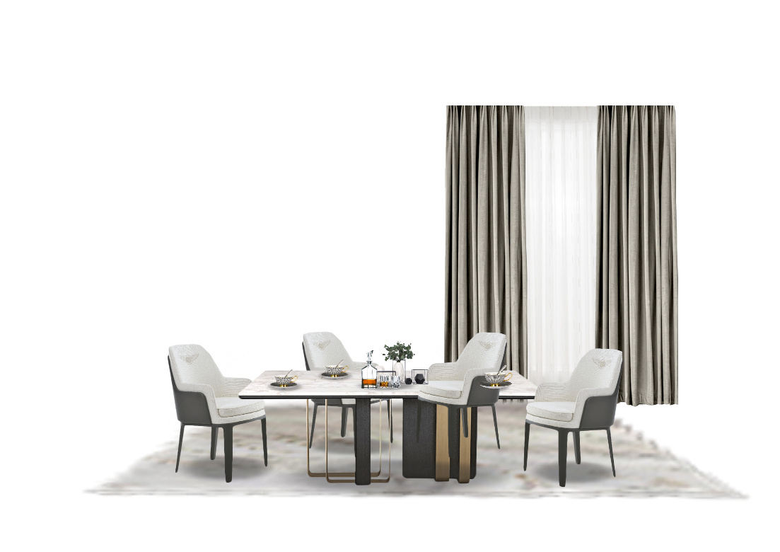 【餐厅02】软装方案-现代软装方案-软装搭配方案/2021-美间(软装采购