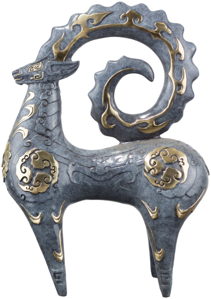 朱炳仁铜 新中式泰和至尊摆件_设计素材库免费下载美间设计