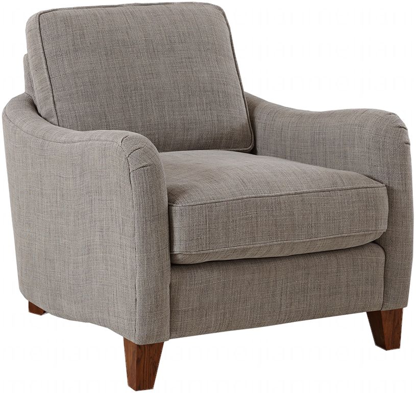 donovan 单人沙发,亚麻布