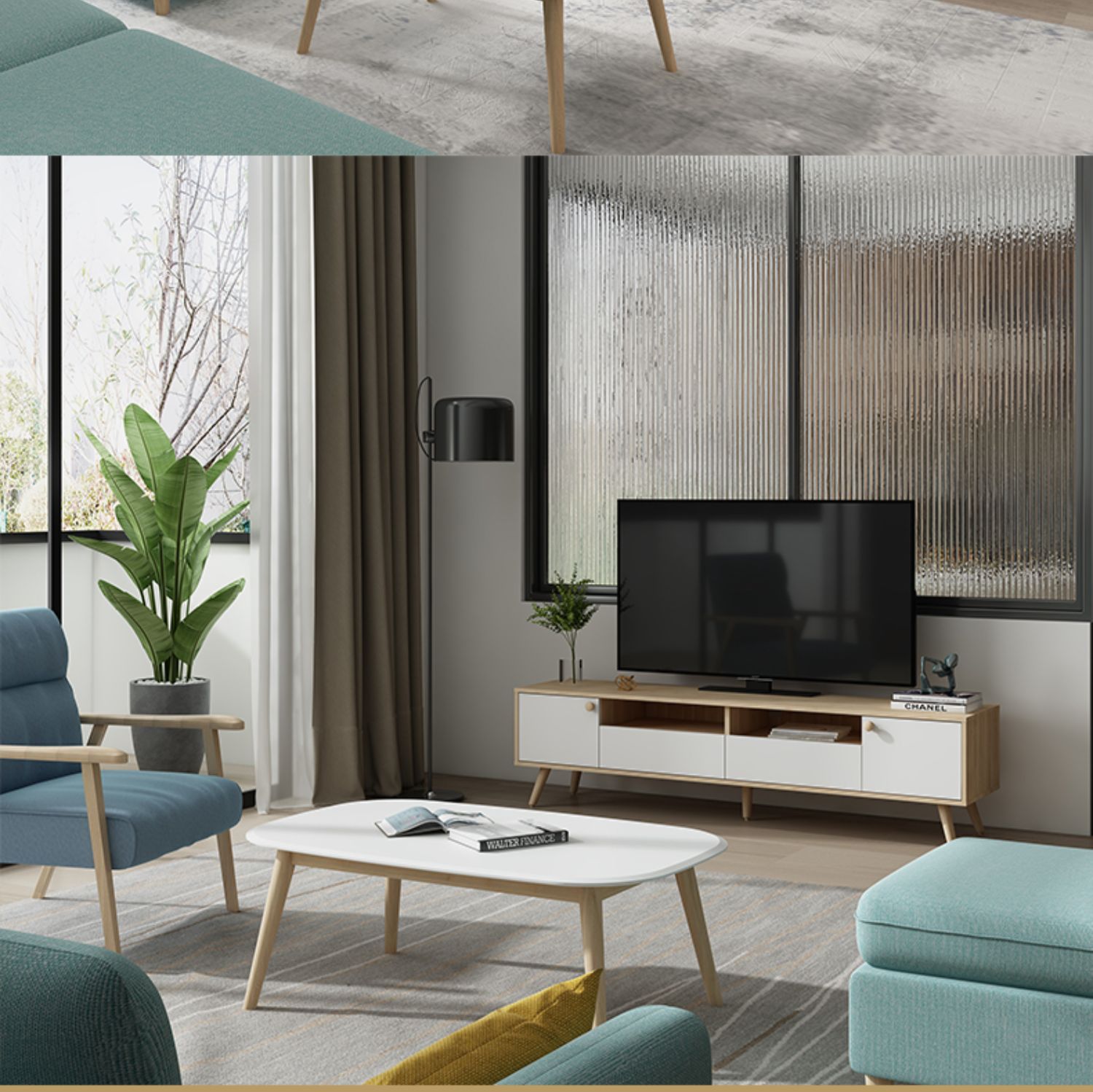 掌上明珠 北欧风小户型简约茶几-茶几-2021美间(软装设计采购助手)