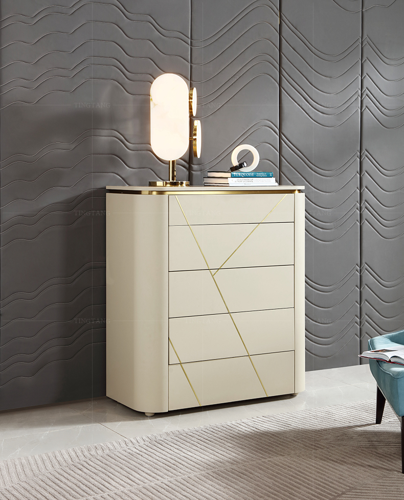 亭堂 现代轻奢五斗柜