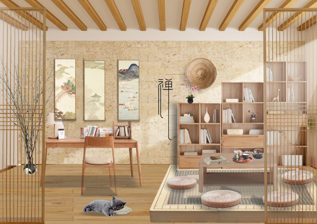 再创作于美间用户01hf的书房