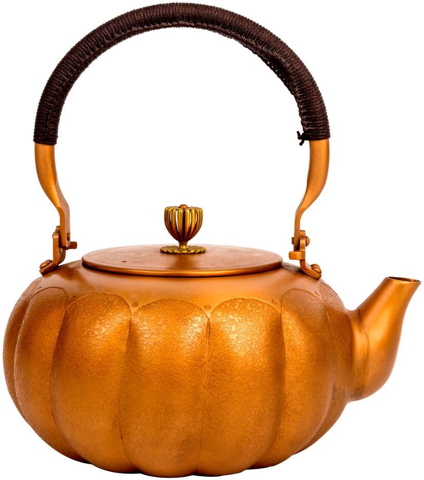 朱炳仁铜 新中式紫金帝王壶茶具