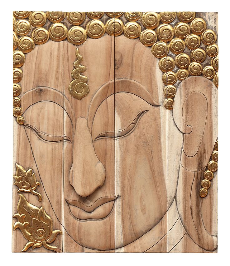 佛脸佛面壁饰佛头浮雕-壁饰-2022美间(软装设计采购助手)